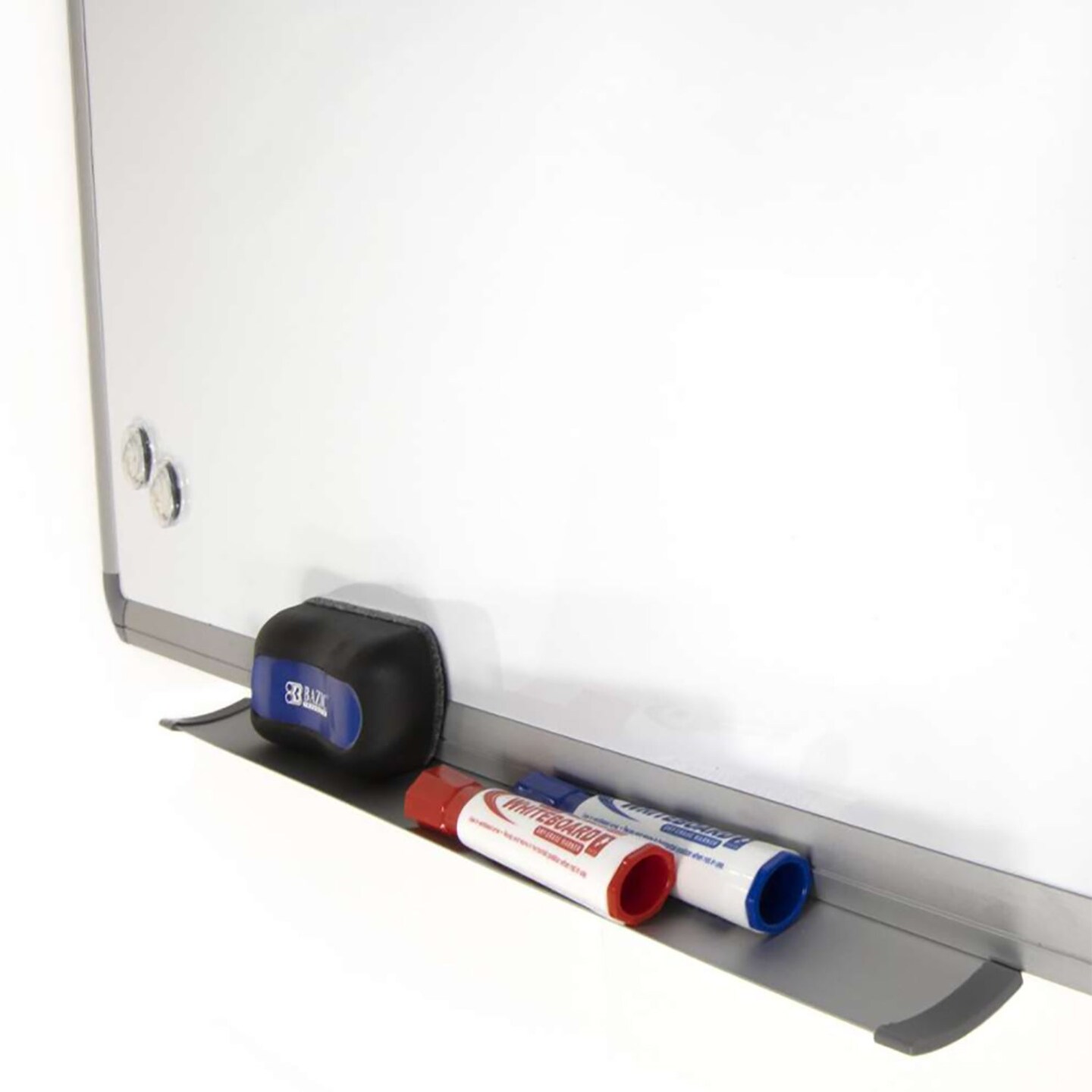 Aluminum Frame Magnetic Dry Erase Board Value Pack, 24&#x22; x 36&#x22;