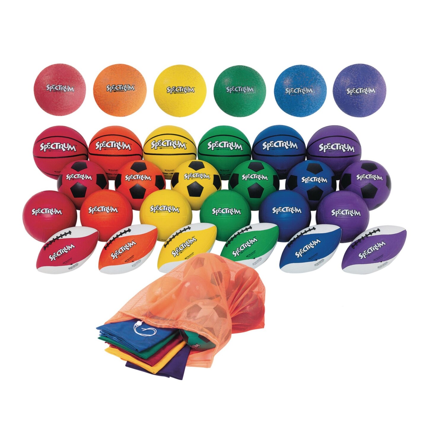 Spectrum&#x2122; Sports Ball Plus Youth Size Easy Pack