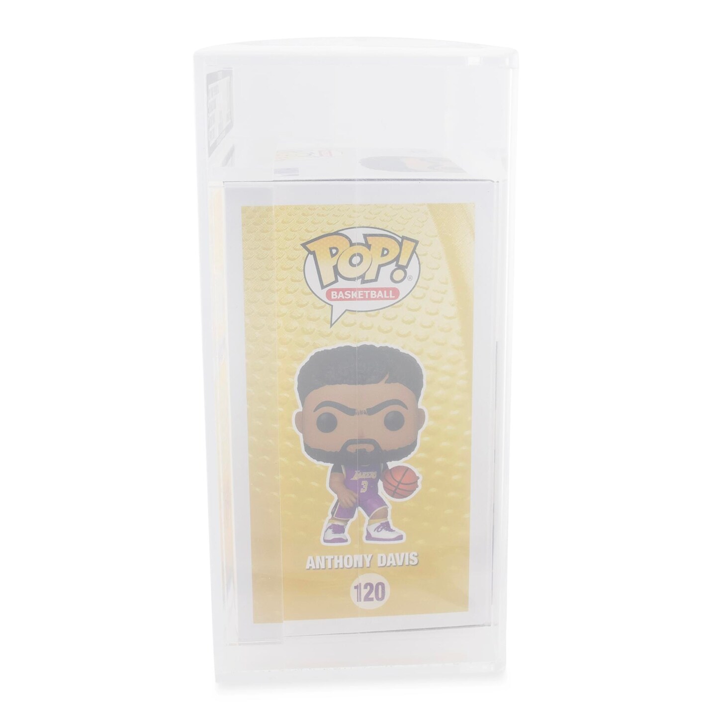 NBA LA Lakers Funko POP | Anthony Davis (Purple Jersey) | Rated AFA 9