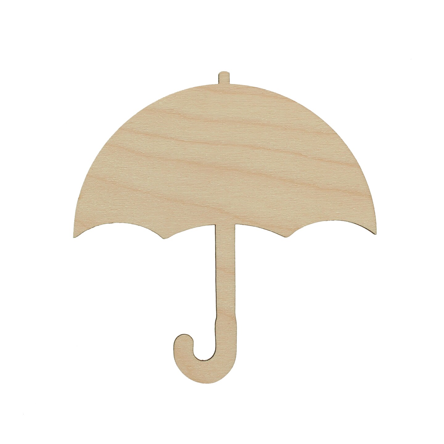 Essentials By Leisure Arts Arts Flat Wood Shape 24pc Umbrella