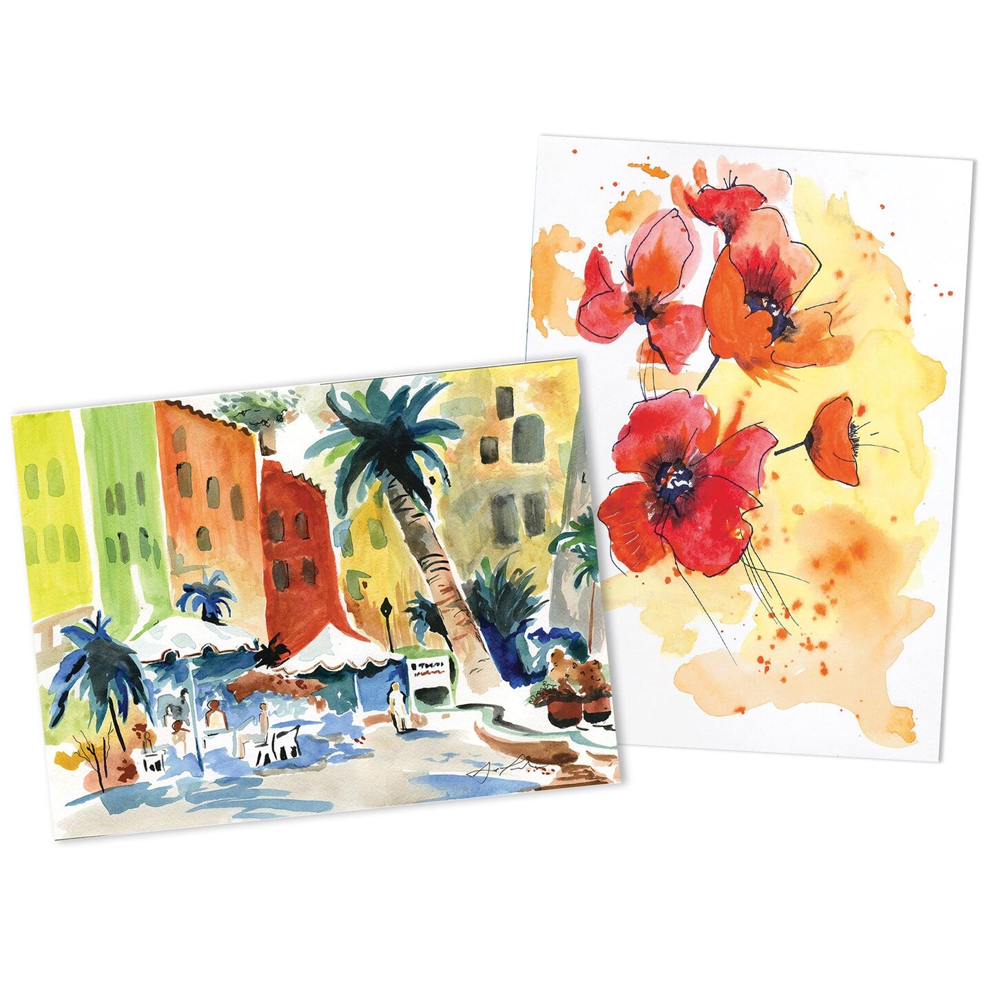 Watercolor Paper, White, 90lb., 18&#x22; x 24&#x22;, 50 Sheets
