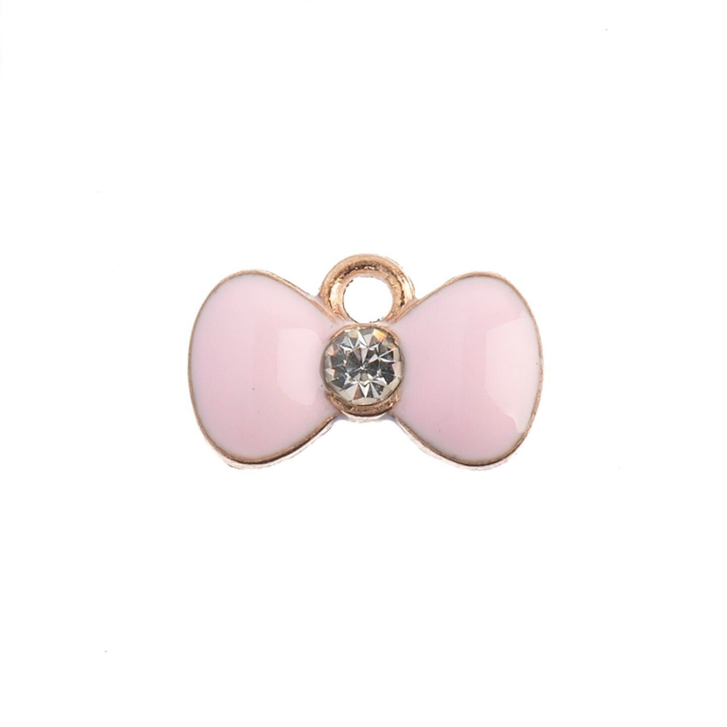 John Bead Sweet &#x26; Petite Bow Charms, 10pcs
