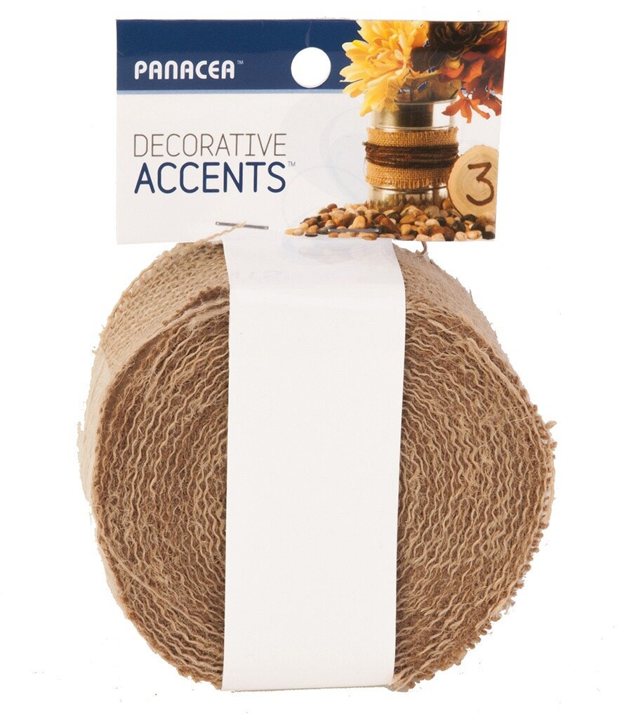 Panacea Burlap Garland-2&#x22;X30&#x27;