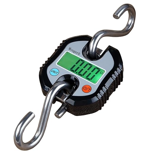 Mougerk Digital&#xAE; Hanging Scales Portable Heavy Duty Crane Scale