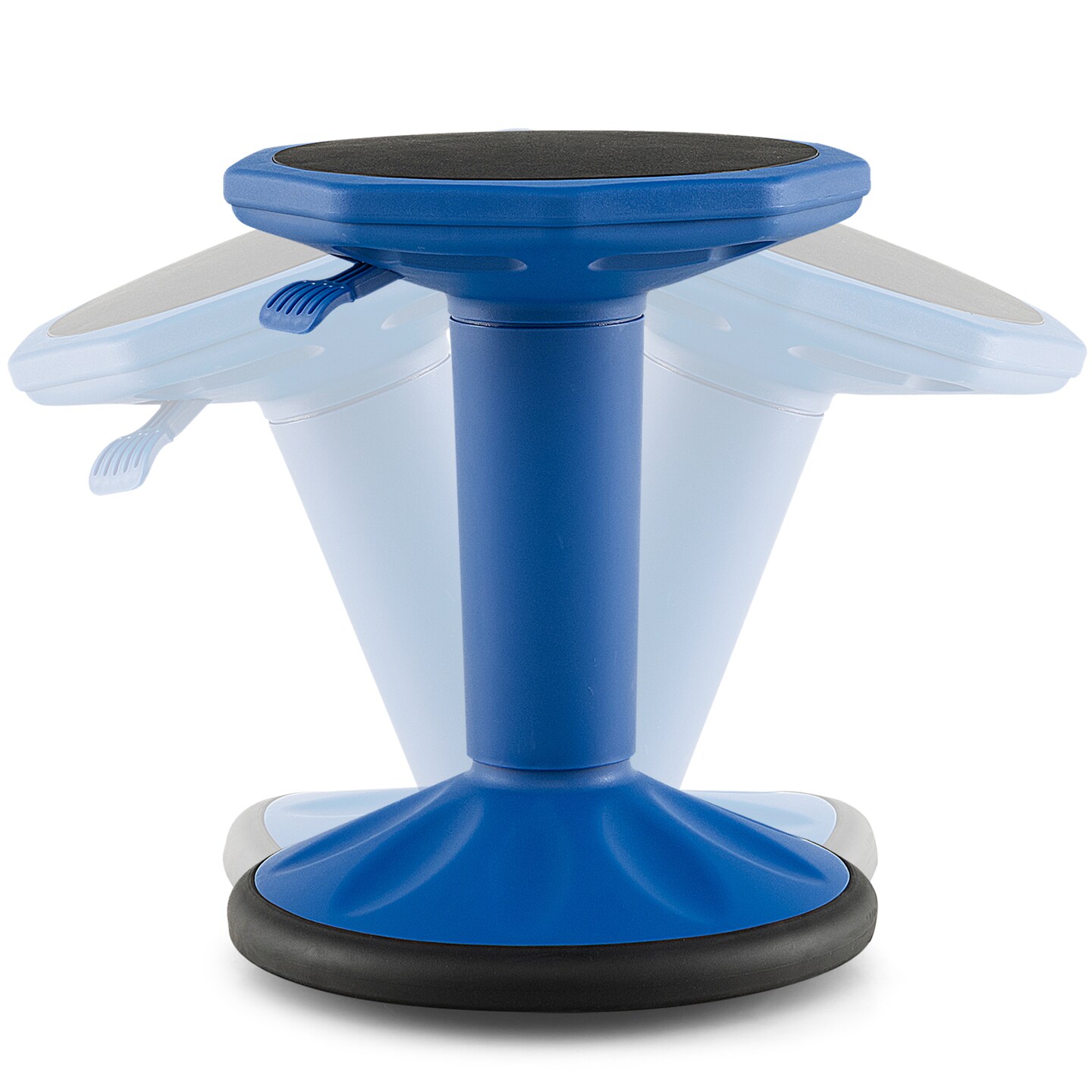 Adjustable-Height Wobble Chair Active Learning Stool for Office Stand Up Desk