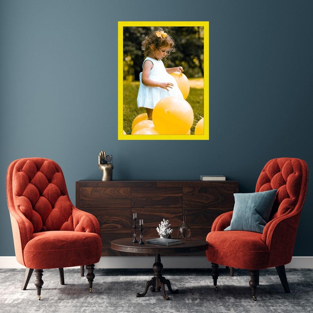 Gallery Wall Modern Yellow Picture Frame