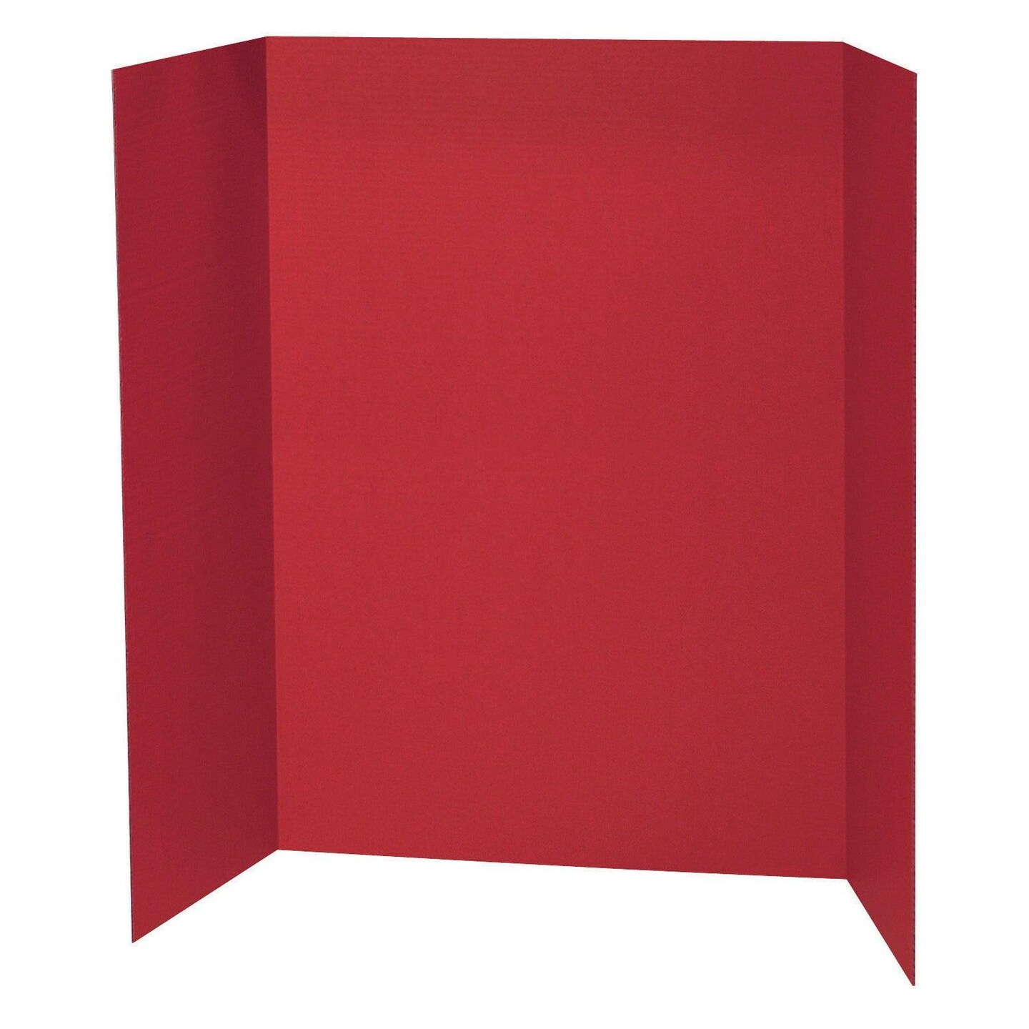Presentation Board, Red, Single Wall, 48&#x22; x 36&#x22;, Pack of 12