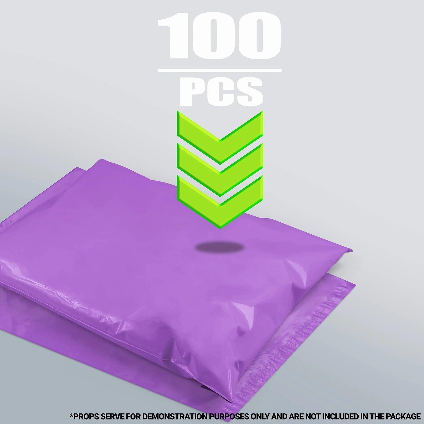 Purple Poly Mailers 12 x 15.5 Peel and Seal Poly Shipping Bags for Small Business Pack of 100 Waterproof Shipping Envelopes for Clothing 2 Mil TearProof Plastic Mailing Bags for Shipping