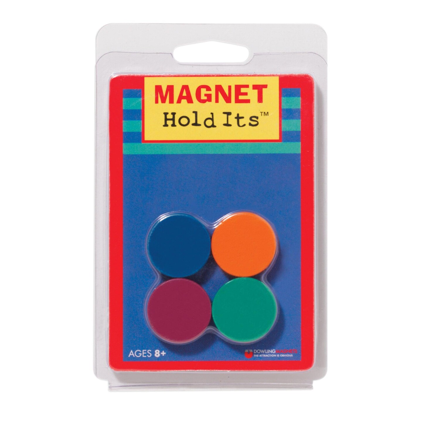Ceramic Disc Magnets, 1&#x22;, 8 Per Pack, 6 Packs