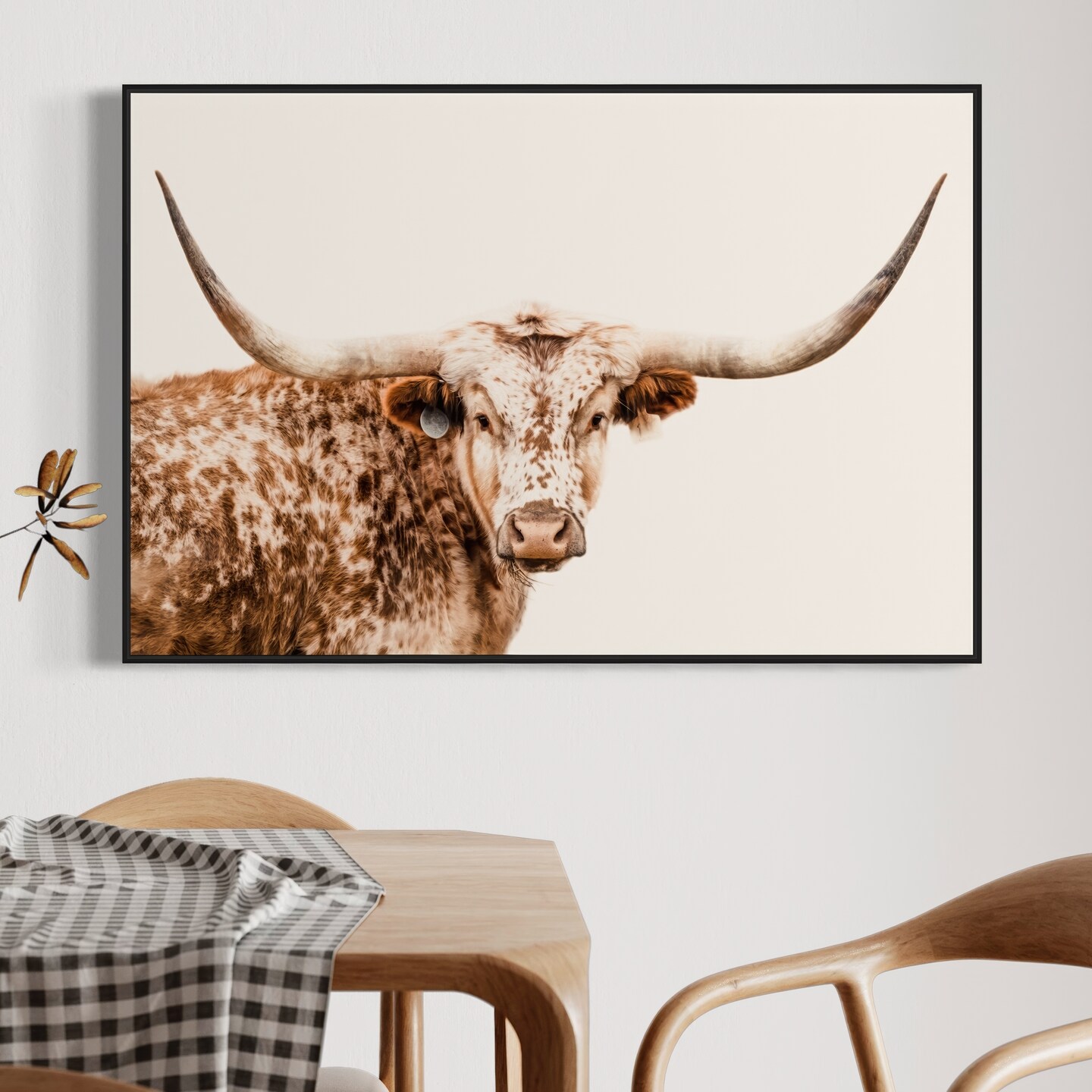 Longhorn sale No. 2 | Gallery Wrapped Canvas Fine Art Print