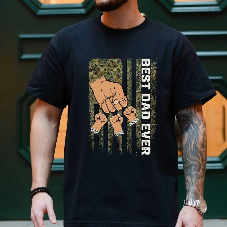 ALLNTRENDS Men's T-Shirt 'Daddy Since 2015' - Father's Day Gift Idea For Dads - View #9