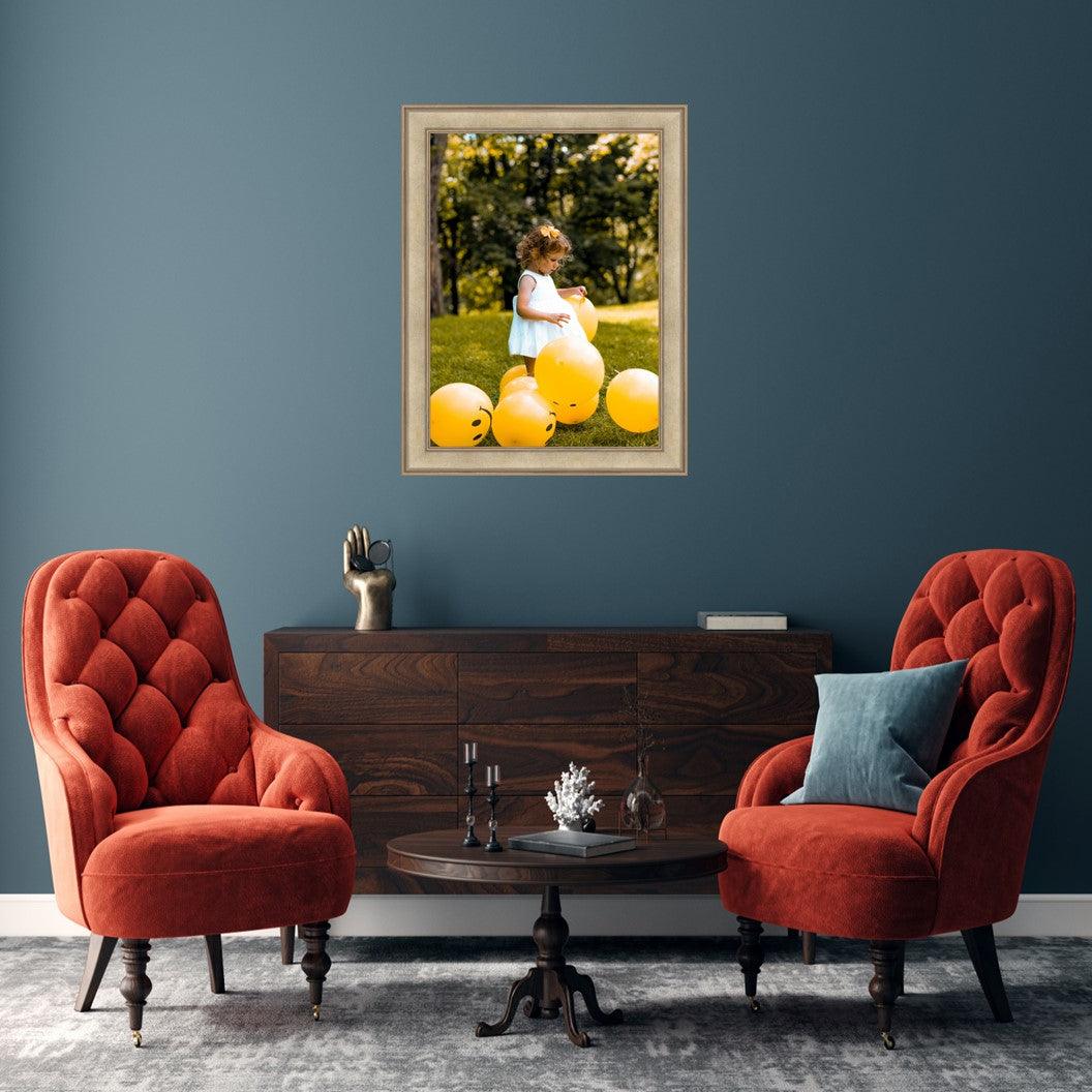 Contemporary Champagne Picture Frame - Modern Framing