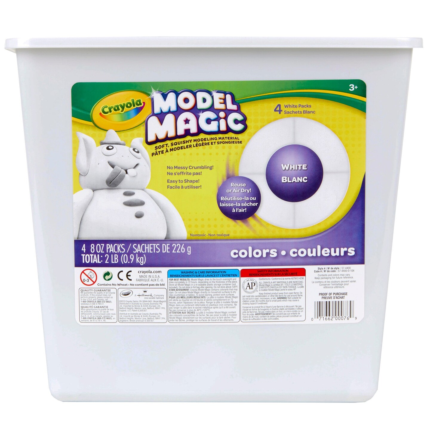 Model Magic&#xAE; Modeling Compound, White, 2 lb. Tub
