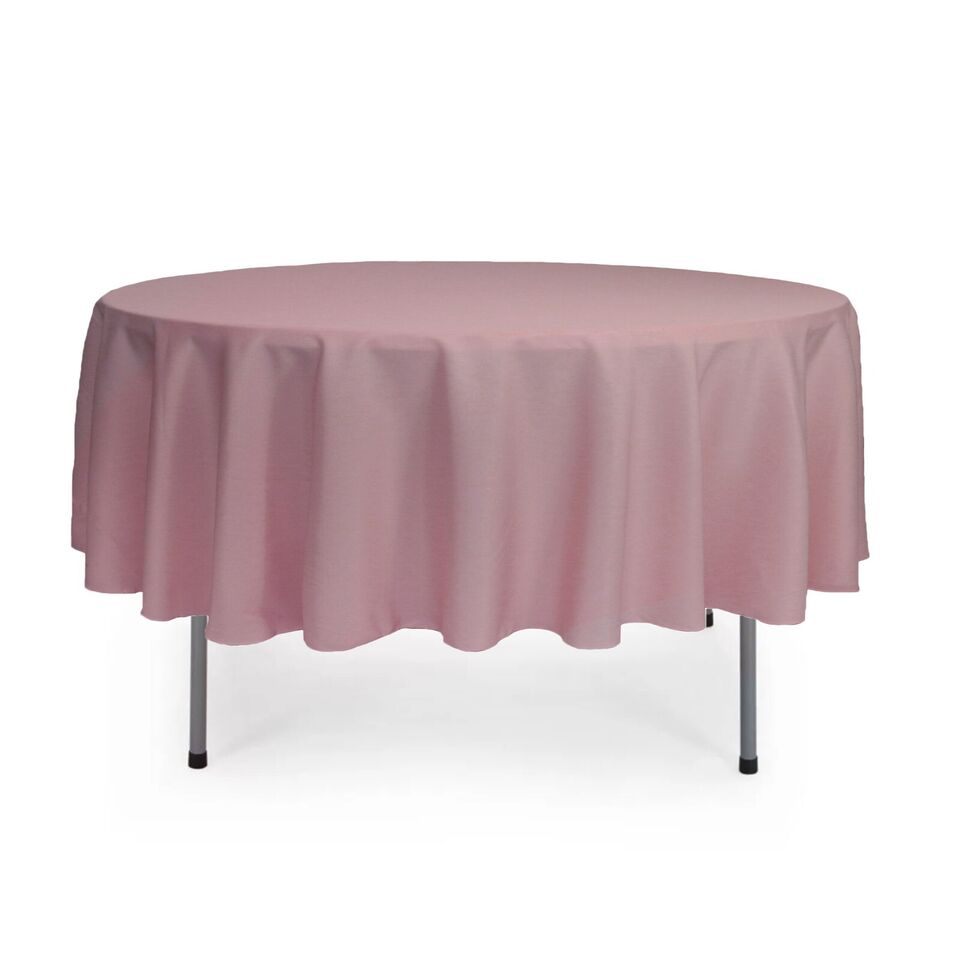 90 Inch Round Polyester Tablecloths