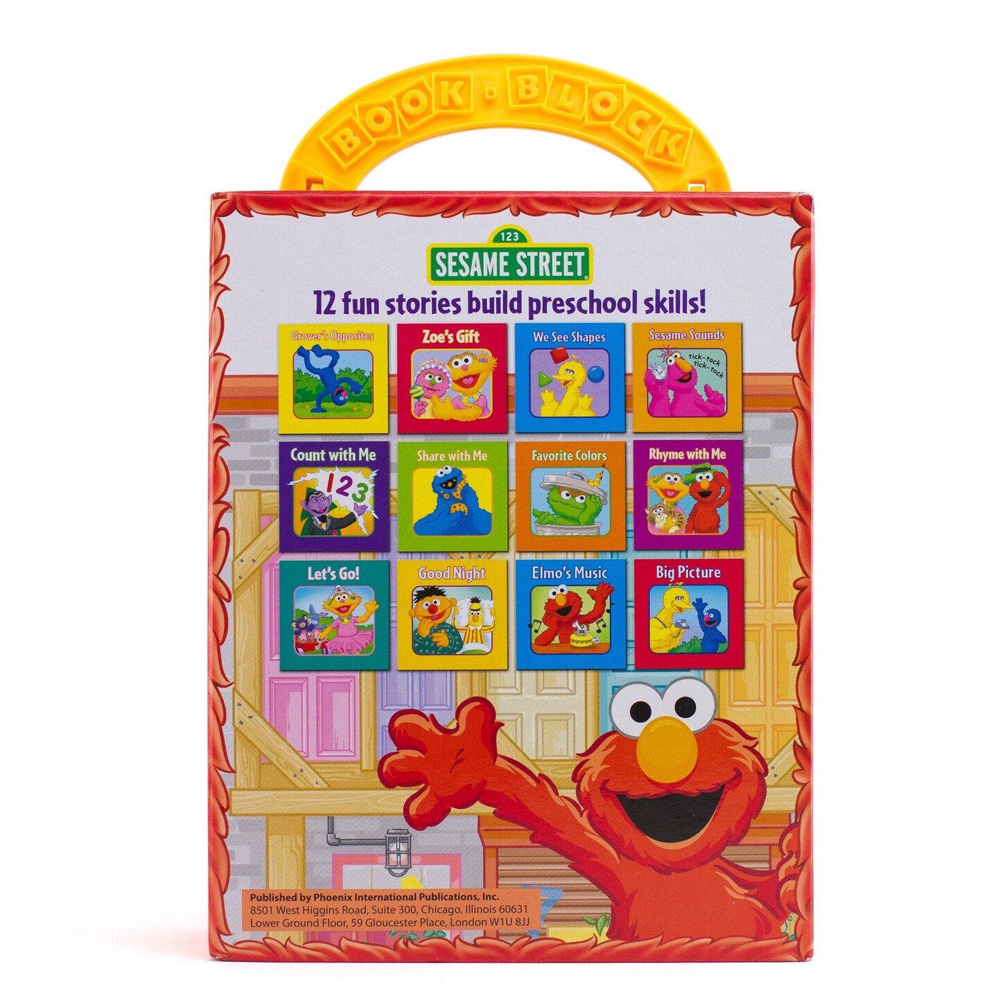 My First Library Sesame Street, 12 Books