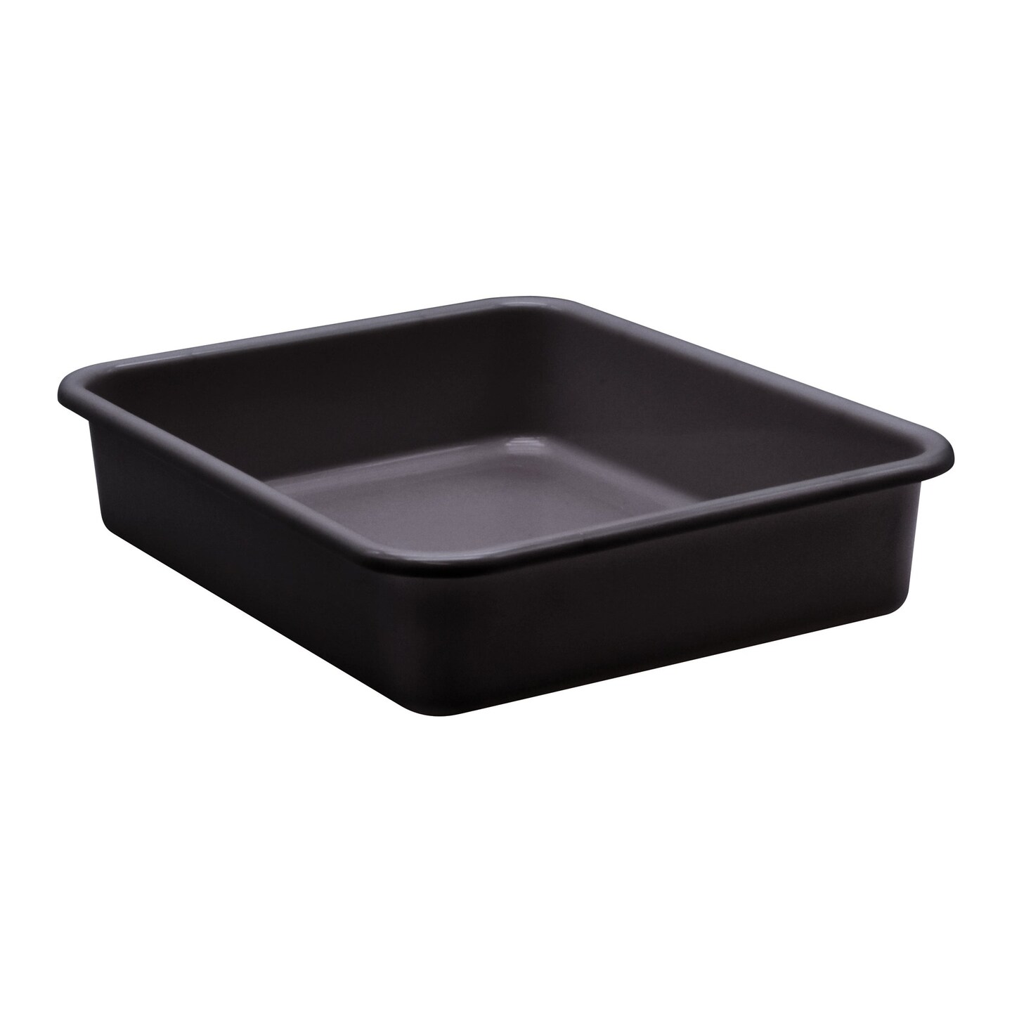 Black Large Plastic Letter Tray, Pack of 6