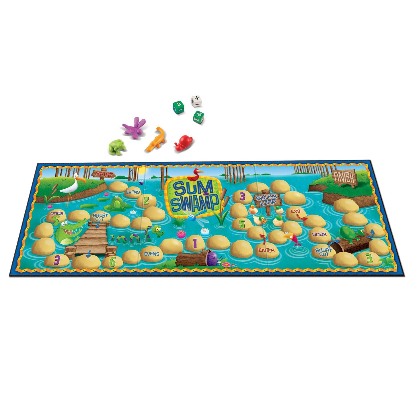 Sum Swamp&#x2122; Addition &#x26; Subtraction Game