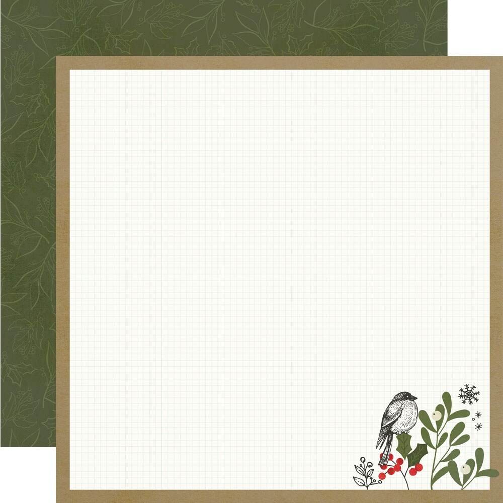 The Holiday Life Double-Sided Cardstock 12&#x22;X12&#x22;-Welcome Christmas