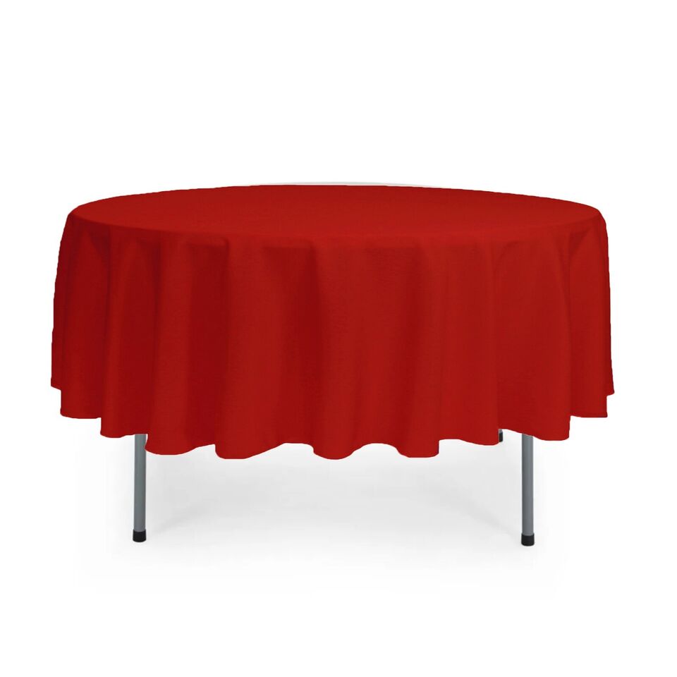 90 Inch Round Polyester Tablecloths