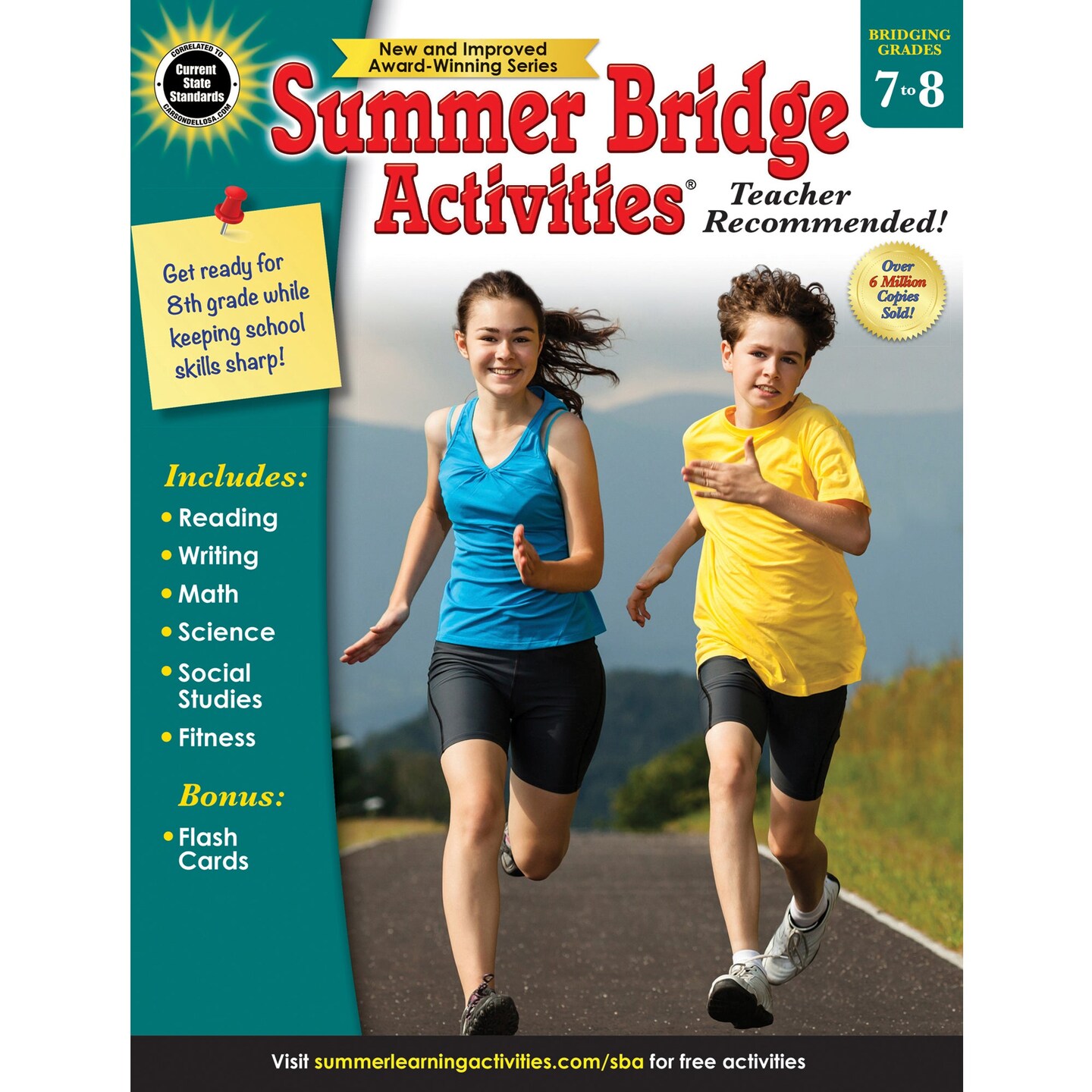Summer Bridge Activities&#xAE; Workbook, Grade 7-8, Paperback