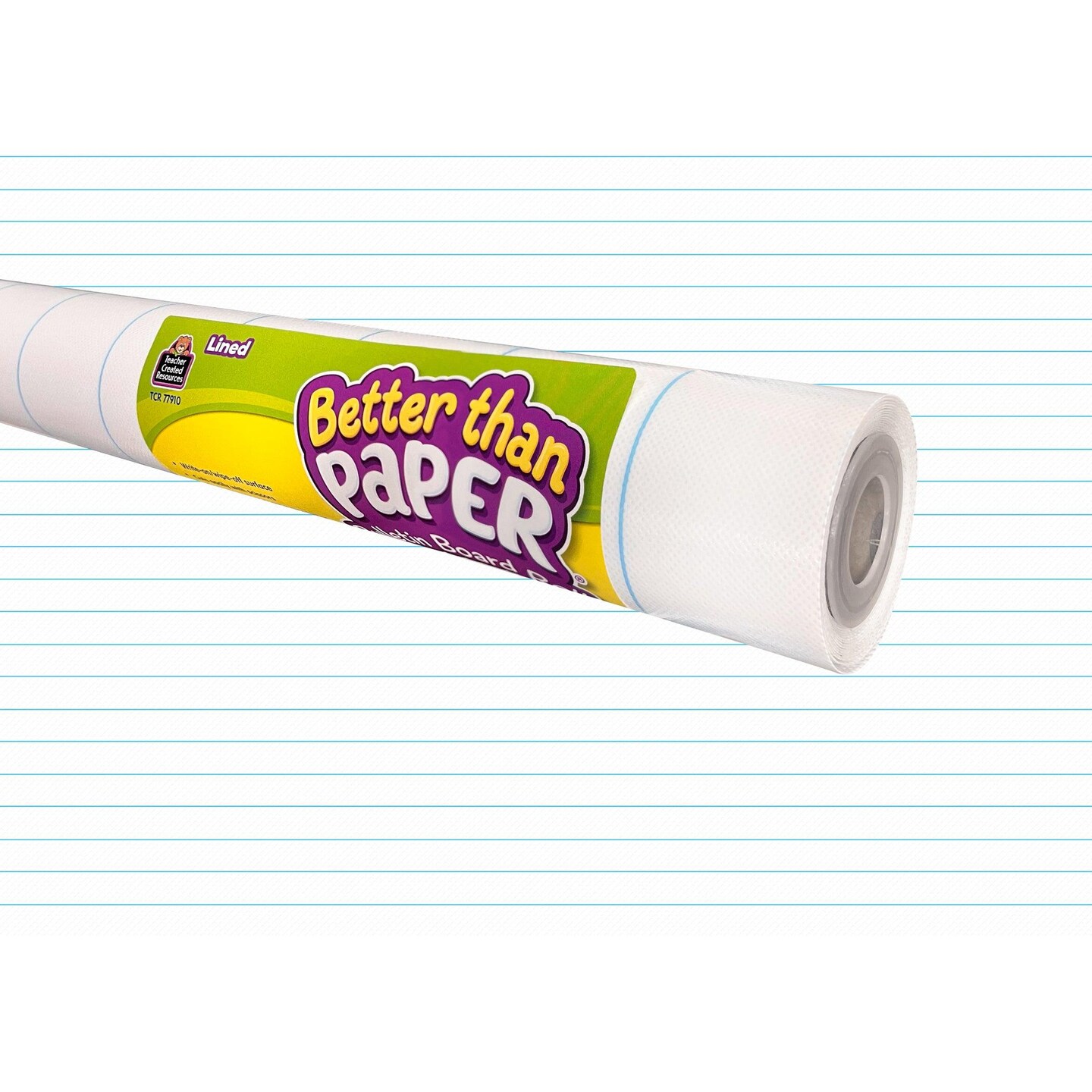 Better Than Paper&#xAE; Bulletin Board Roll Lined, 4-Pack