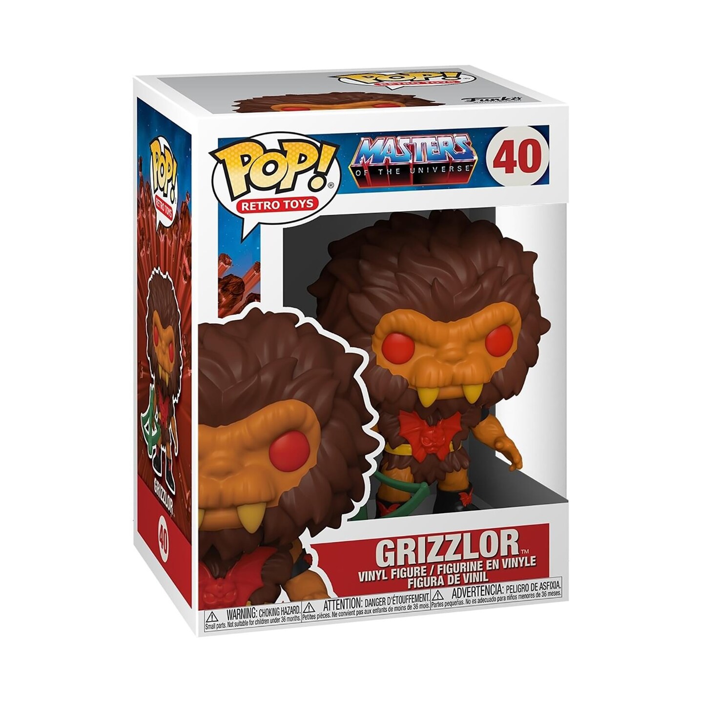 Masters of the Universe Funko POP Vinyl Figure | Grizzlor, Color 