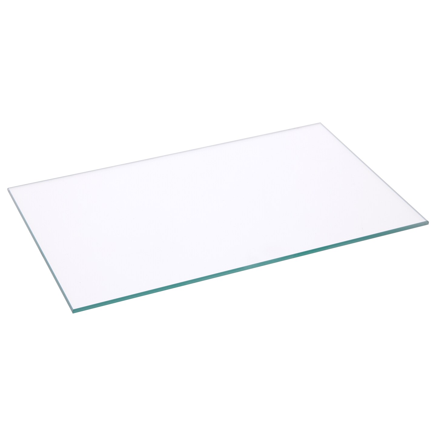 Plymor Rectangle 3mm Non-Beveled Clear Glass, 5 inch x 8 inch