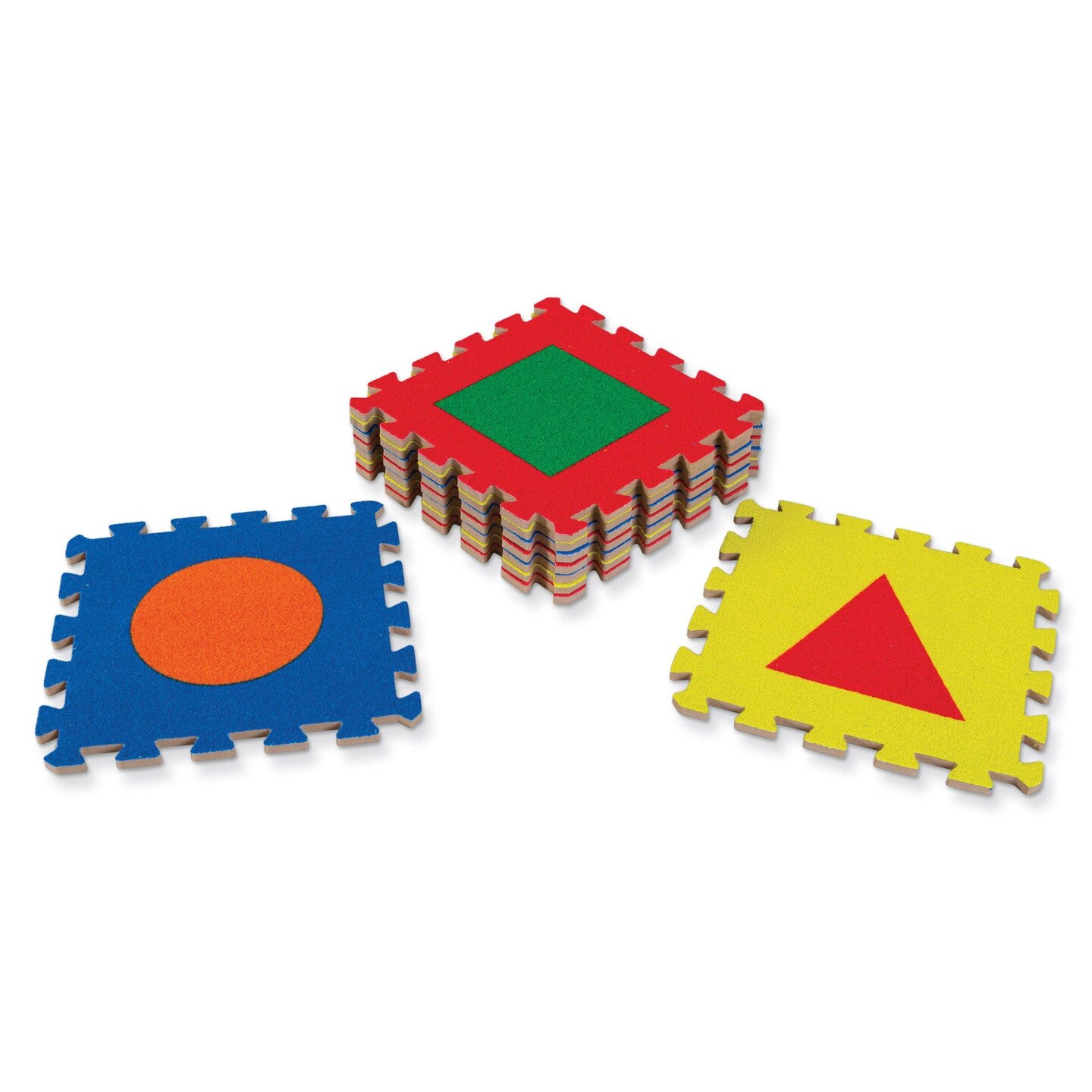 Carpet Tiles, Shapes, 12&#x22; x 12&#x22;, 9 Count