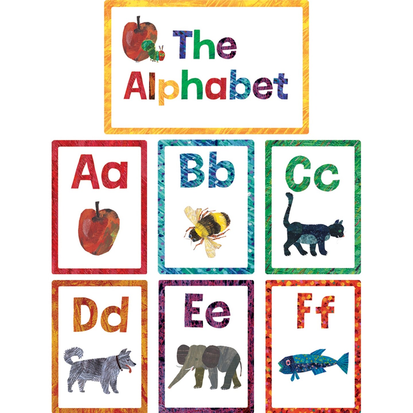 World of Eric Carle&#x2122; Alphabet Bulletin Board Set, 27 Pieces