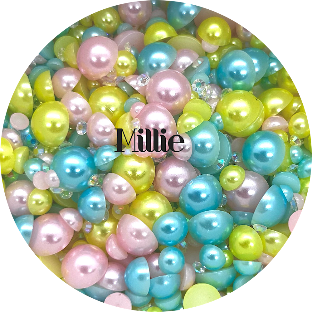 Flatback Pearls - Millie by Glitter Heart Co.&#x2122;