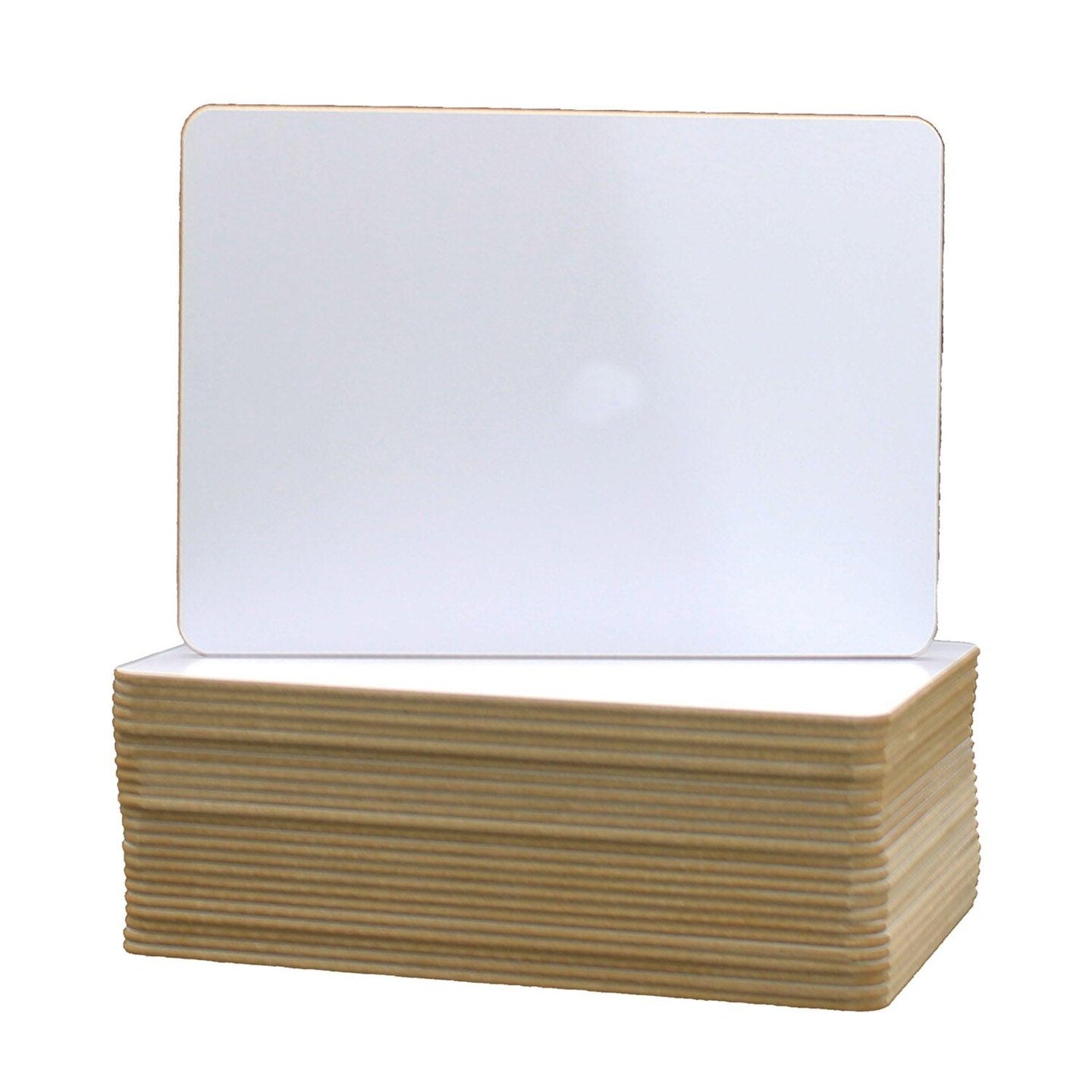 Two-Sided Dry Erase Board, 6&#x22; x 9&#x22;, Pack of 24