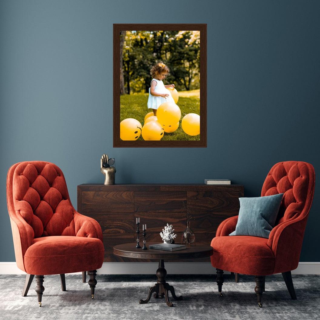 Modern Mahogany Picture Frame Wood