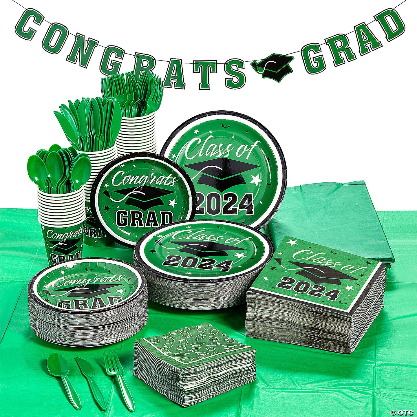 Graduation Disposable Tableware Kit Bulk 467 Pc. | MINA&#xAE;