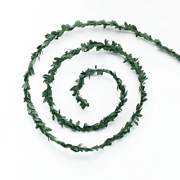 18 ft long GREEN Artificial Mini Foliage GARLAND