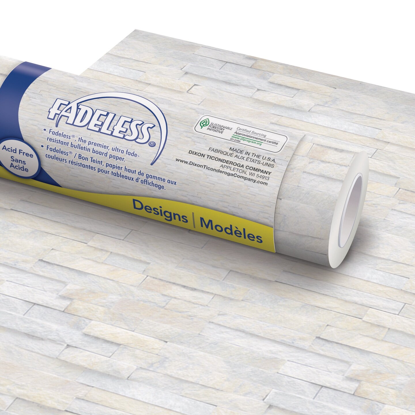 Bulletin Board Paper - Ledger Stone, 48&#x22; x 50&#x27;