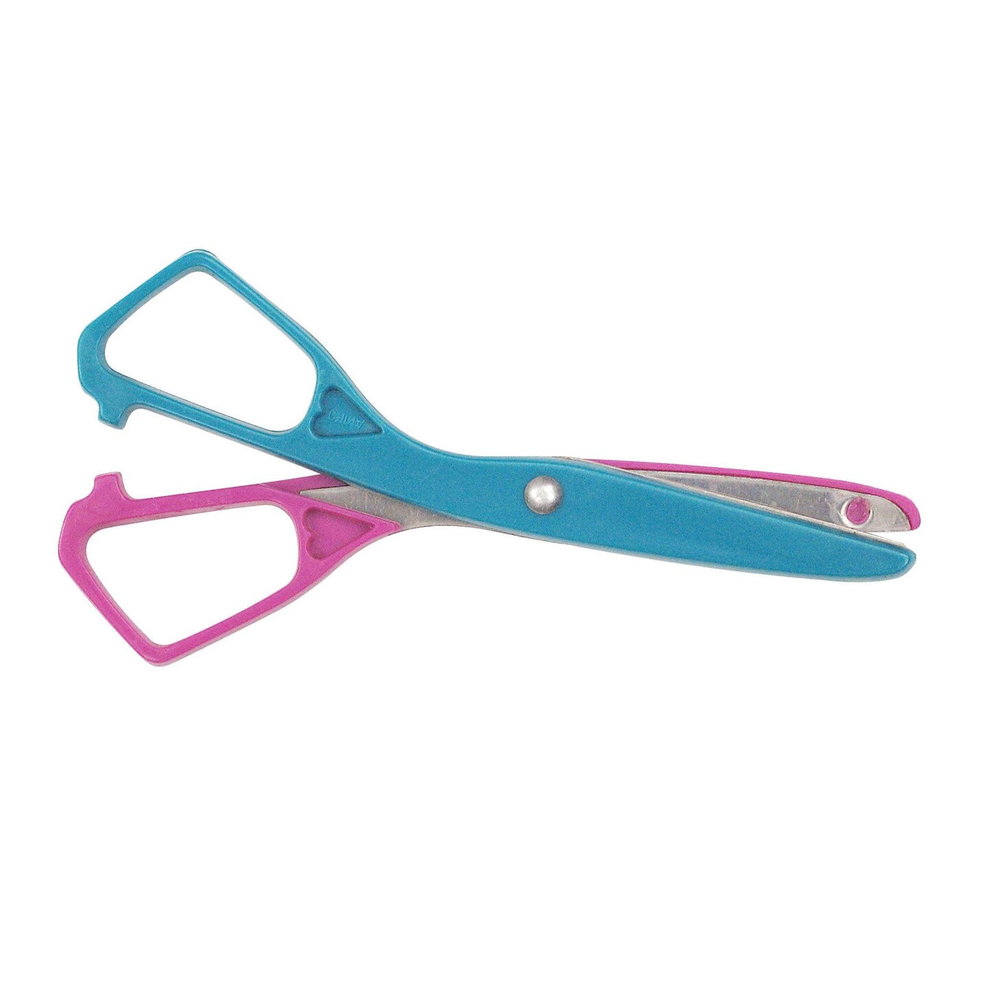 Economy Plastic Safety Scissor, 5-1/2&#x22; Blunt, Assorted Colors (No Color Choice), Pack of 24