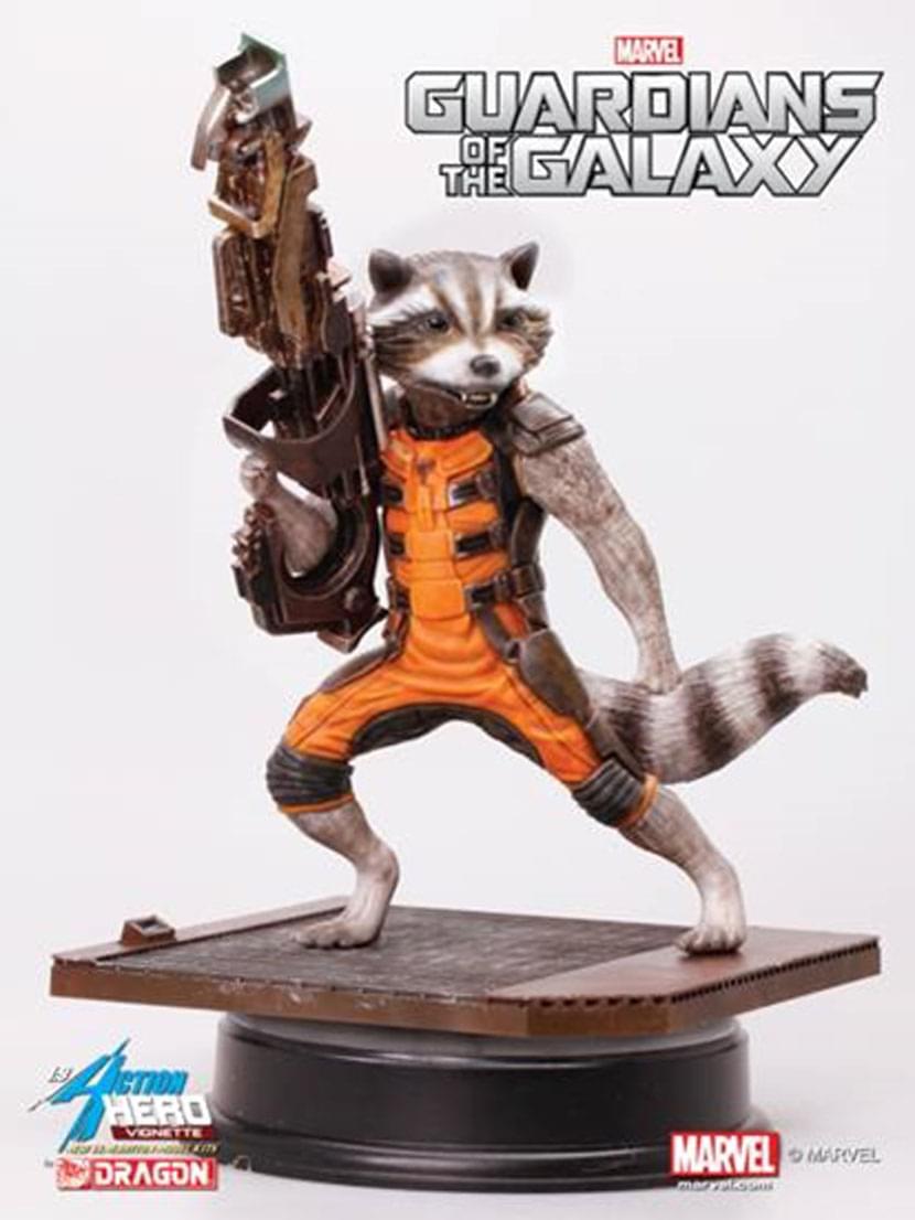 Marvel&#x27;s Guardians of the Galaxy 1:9 Action Hero Vignette: Rocket Raccoon