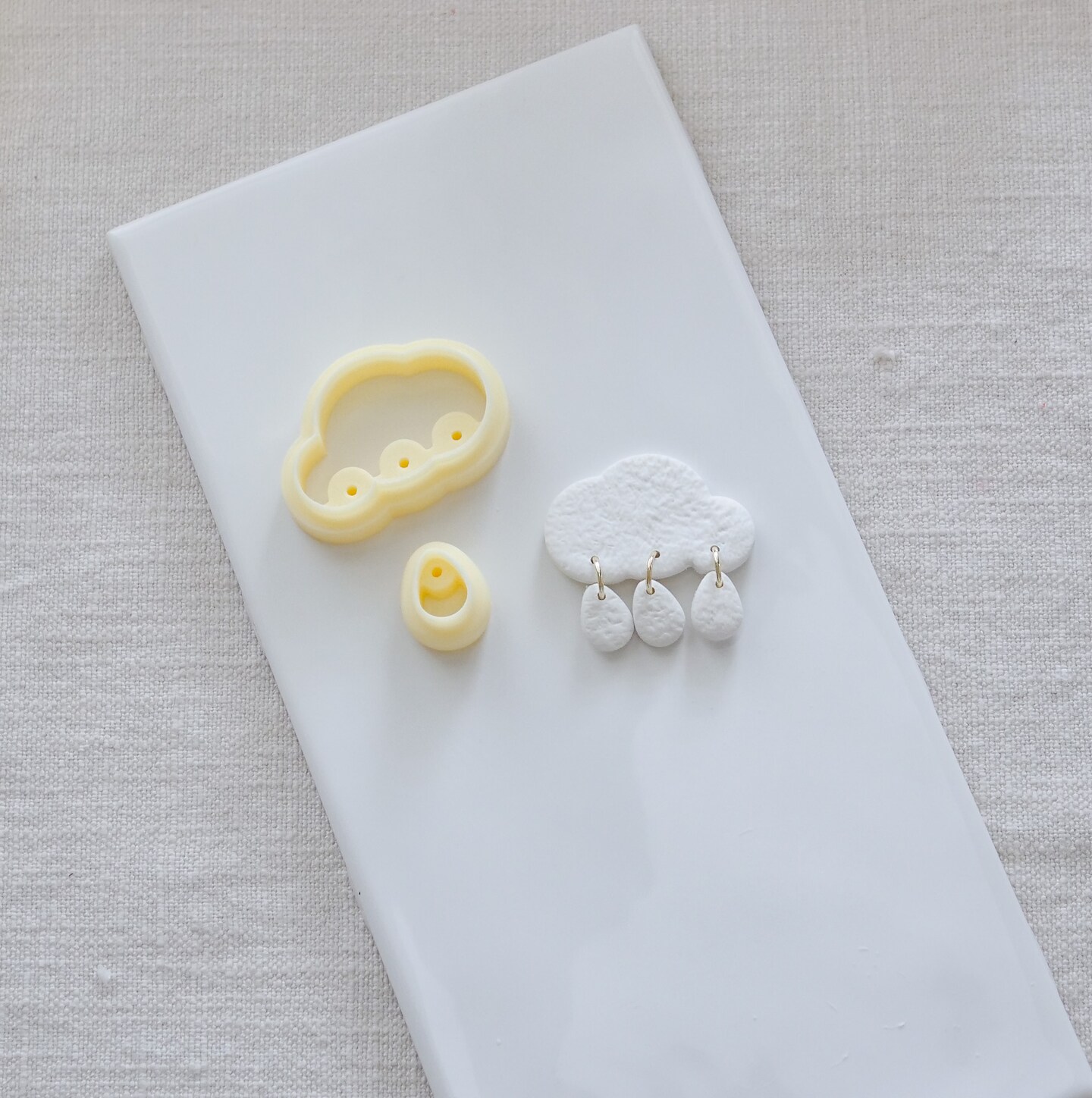 Cloud Polymer Clay Cutter Set by Hello Cutters