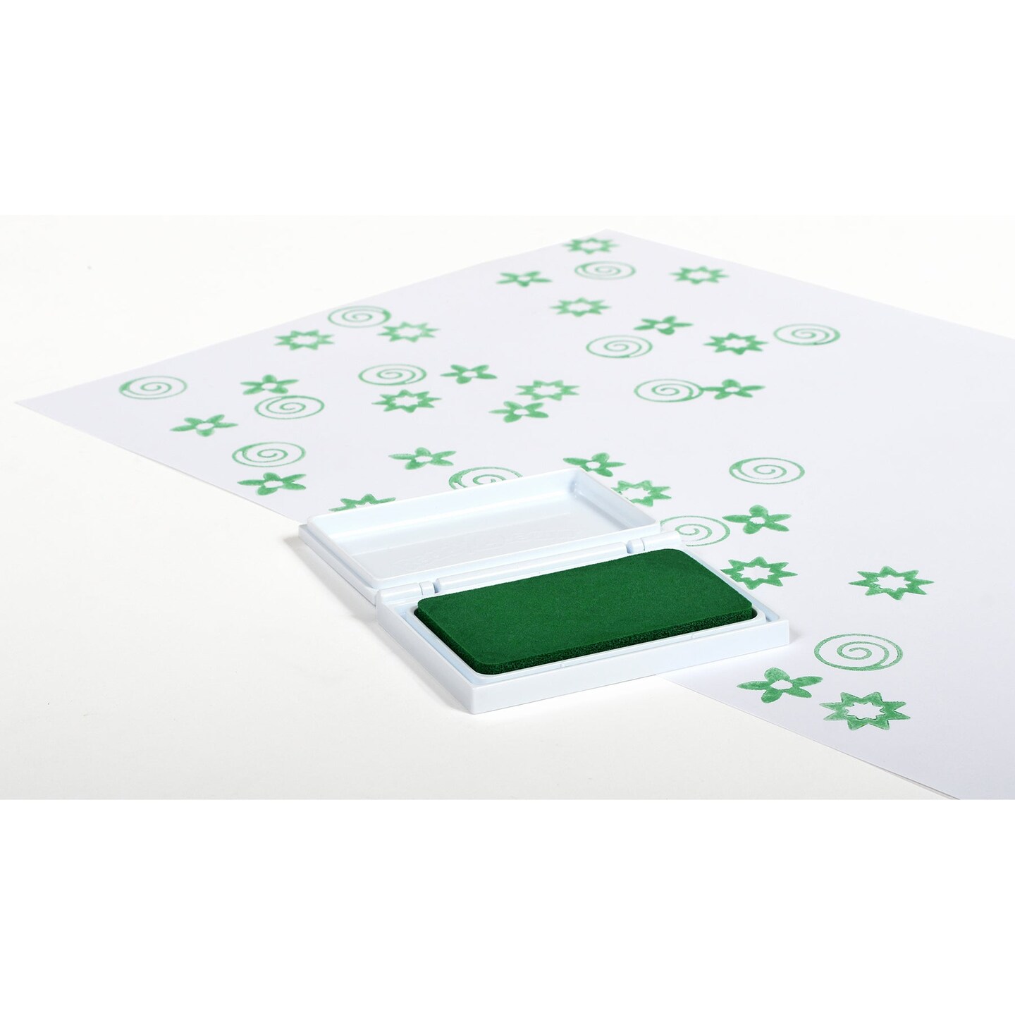 Washable Stamp Pad - Green - Pack of 6