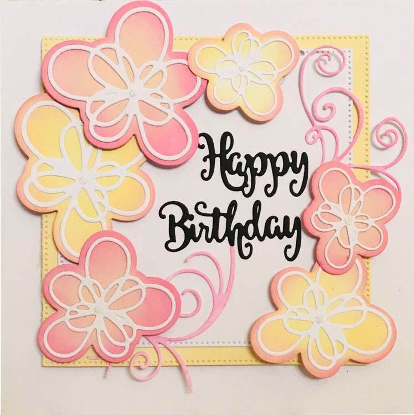 Creative Expressions Floral Collection Layered Loops Craft Die