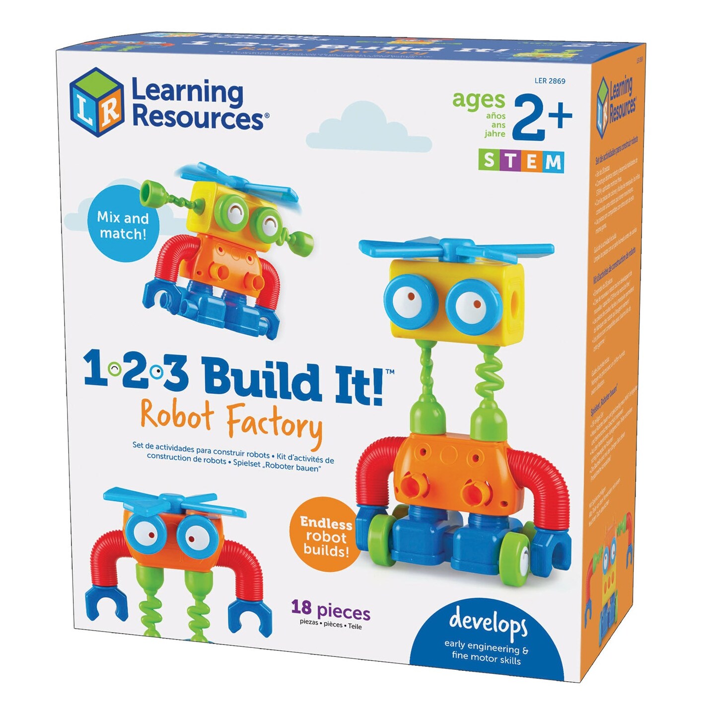 1-2-3 Build It!&#x2122; Robot Factory
