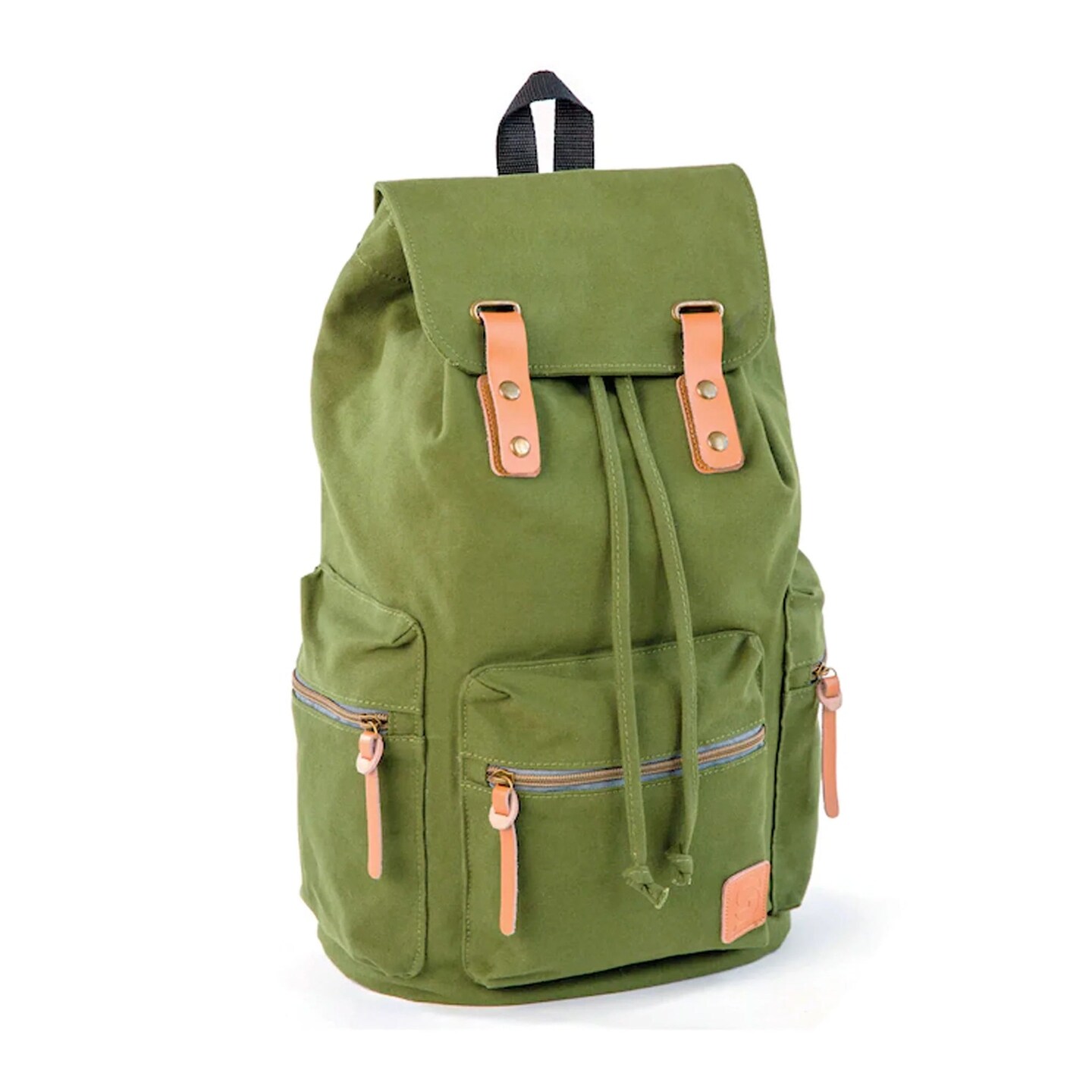 GUIDI Rucksack Backpack, 18&#x22;, Green