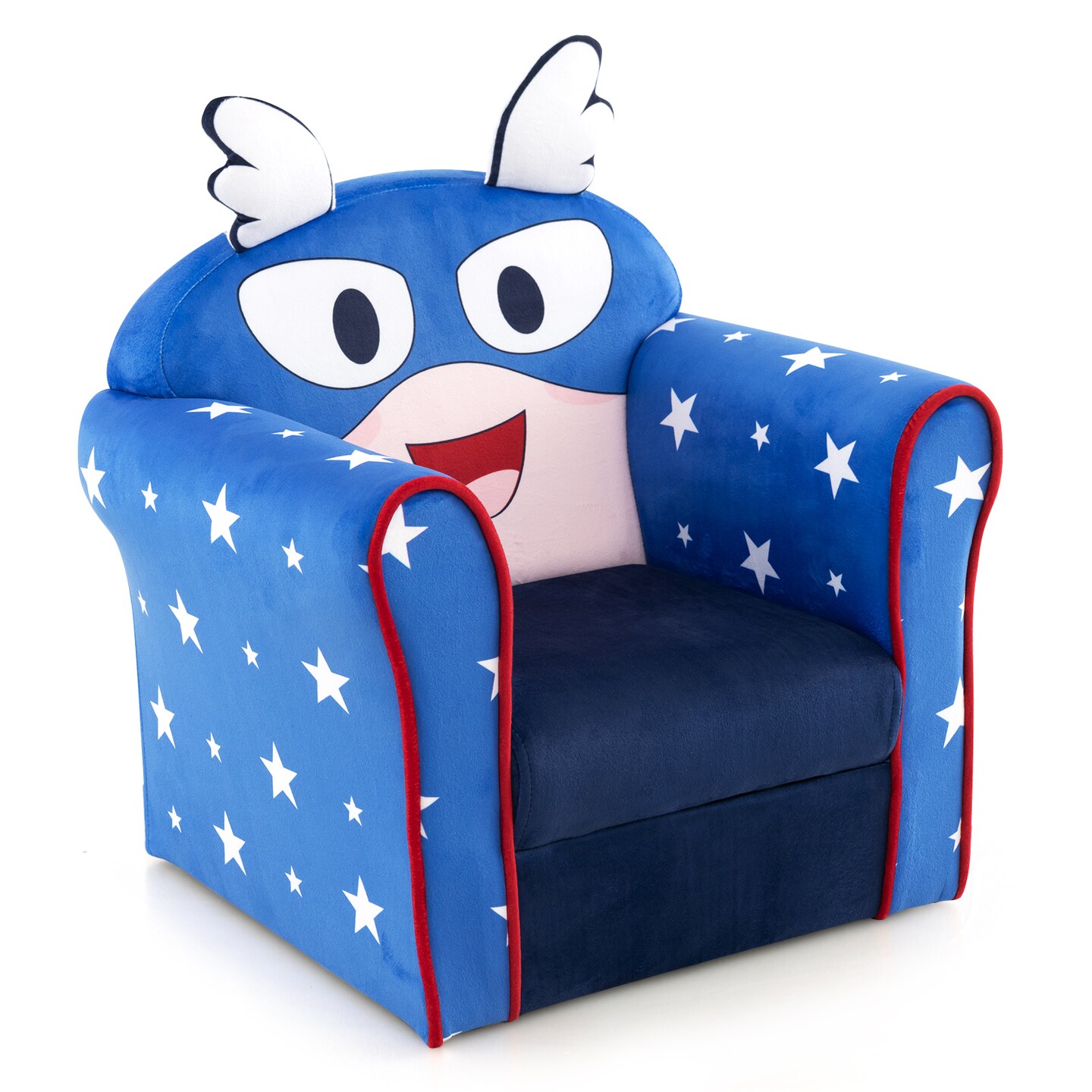 Original Kids Sofa With Armrest And Thick Cushion