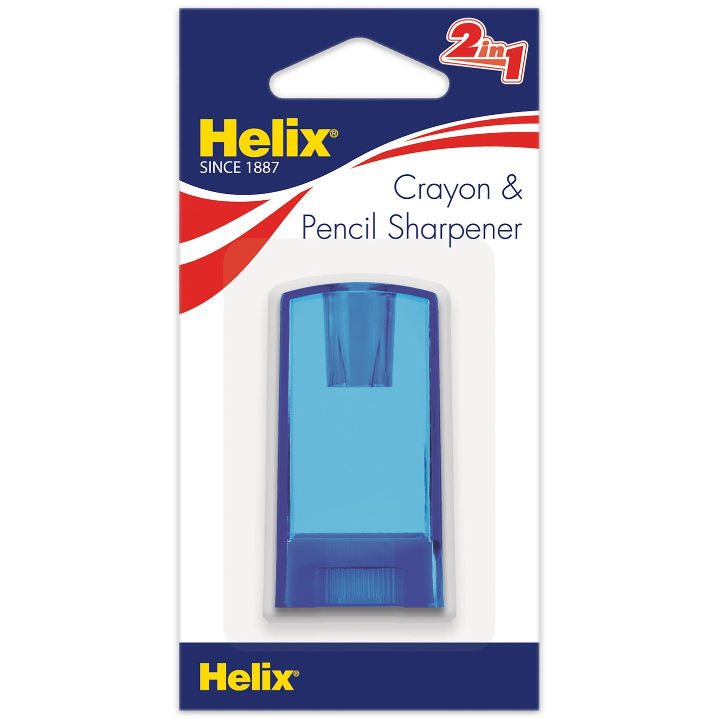 Crayon &#x26; Pencil 2-Hole Canister Sharpener, Pack of 10