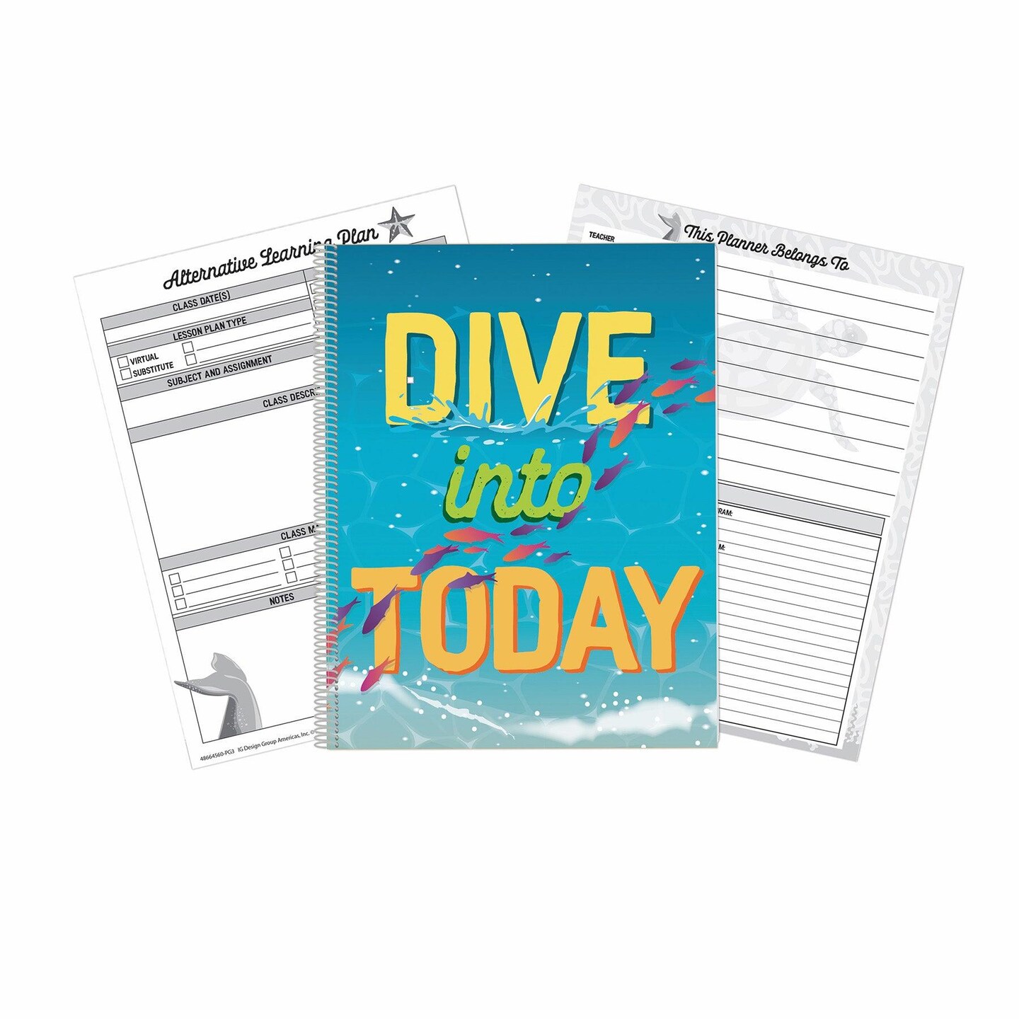 Seas the Day Lesson Plan &#x26; Record Books, Pack of 2