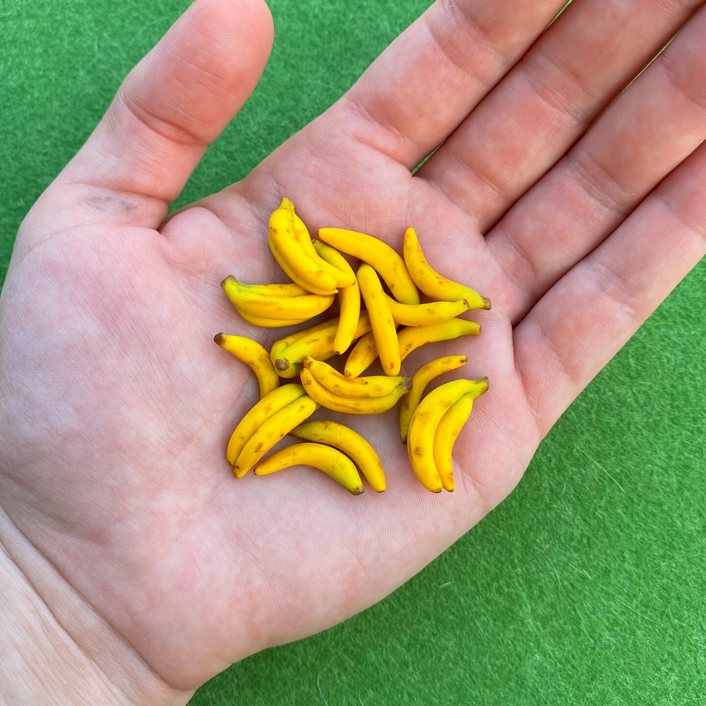 Miniature Bananas for Dollhouse Bunches and Single PRETEND PLAY Food for  Dolls 1:6 1:8 1:12 Scale MakerPlace by Michaels