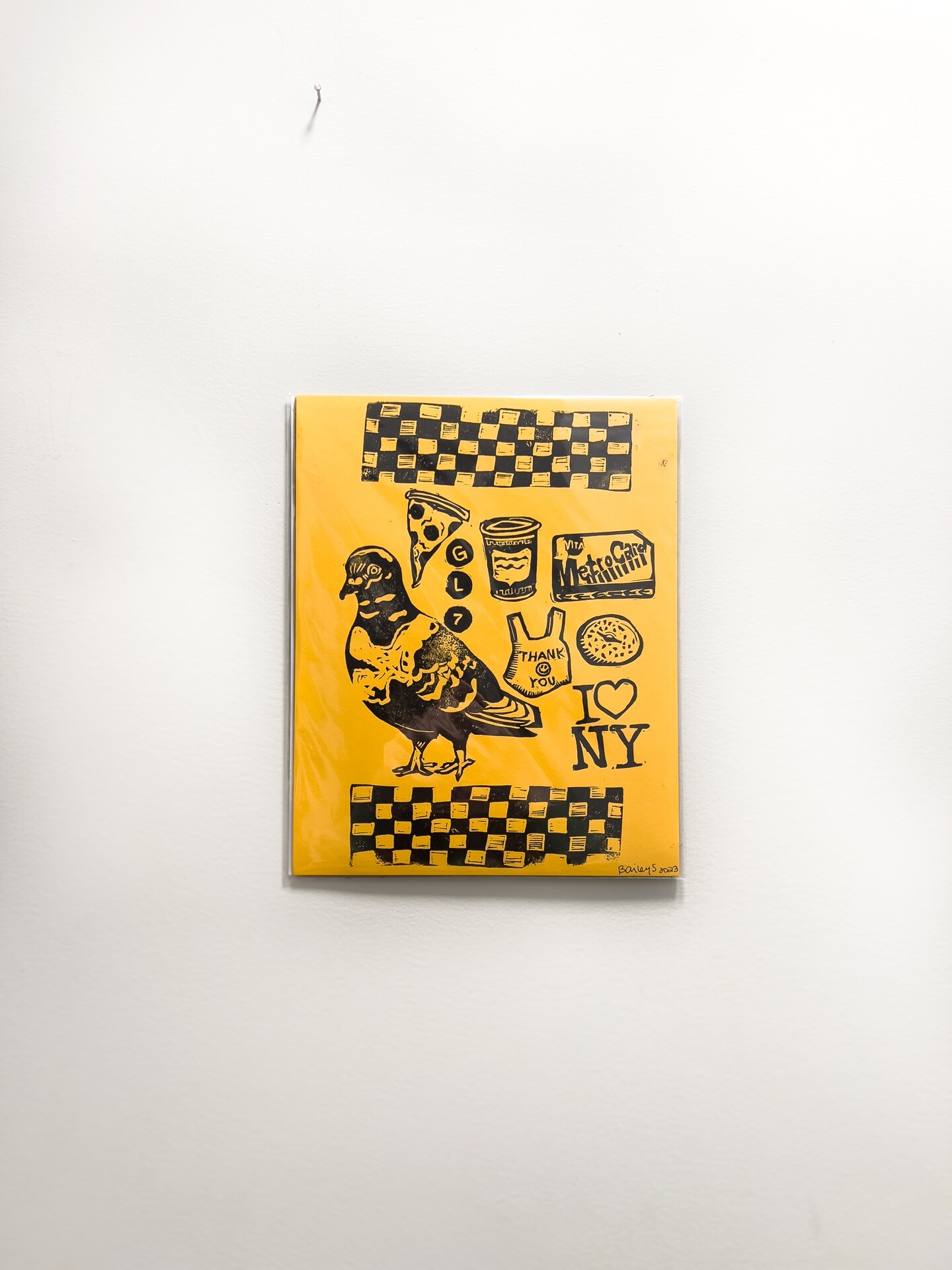 NYC Linocut Block Print New York Handstamped Art MakerPlace By Michaels nyc-linocut-block-print-new-york-handstamped-art-makerplace-by-michaels