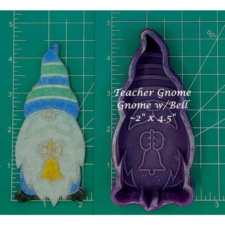 Gnome Teacher Silicone Freshie Mold Michaels