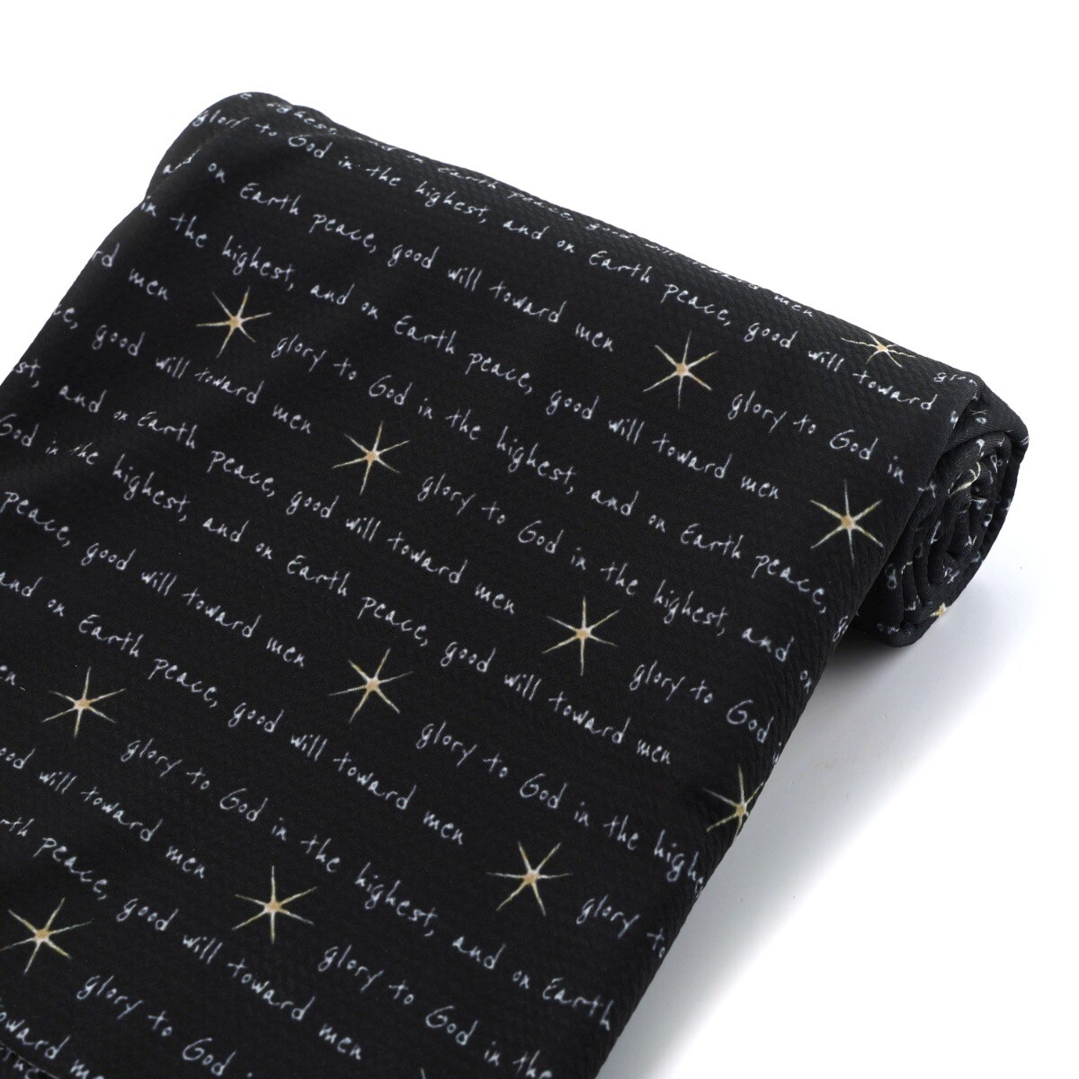 Glory to God Christmas Bullet Fabric 1 yard