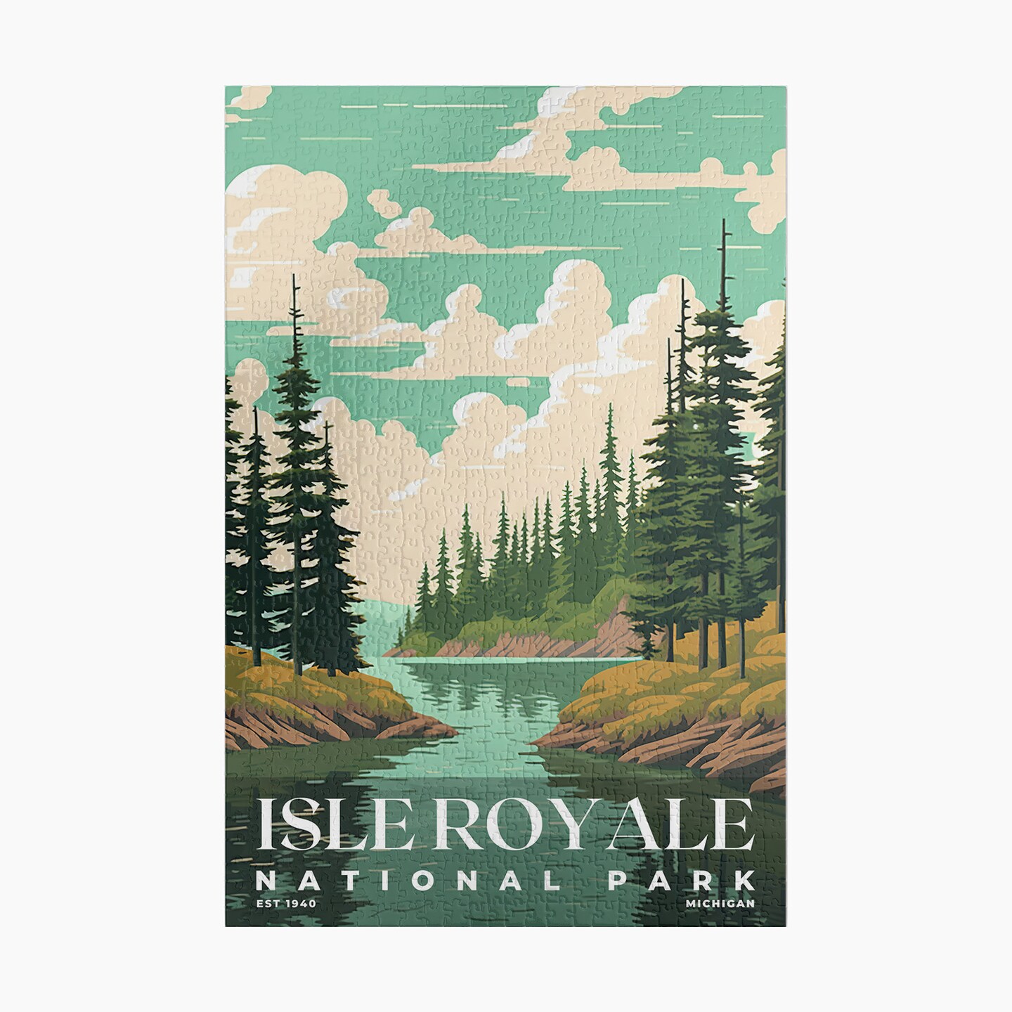 Isle Royale National Park Jigsaw Puzzle, Family Game, Holiday Gift | S3 ...